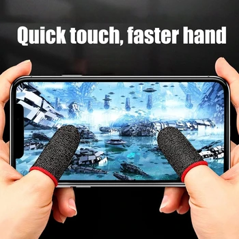 12pcs de Jogos Dedo para Jogos para Celular Touch Screen