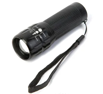 3-o Modo de Lanterna de LED Zoom Lanterna à prova d'água por 3*AAA Bateria Lanterna Portátil Luzes de Casa Acampamento Ferramentas Lanterna LED