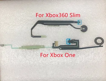30pcs/Lote de Reposição para Xbox 360 Slim / Xbox Um Xboxone Interruptor de Alimentação Botão de Fita Flex Cabo