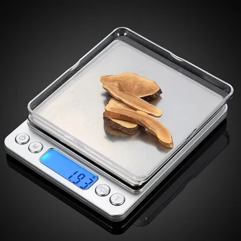 500/0.01 g 3000g/0,1 g de LCD Portátil Eletrônico Mini balança Digital de Bolso Caso Postal Cozinha Jóias Peso da Escala de Equilíbrio de Novo