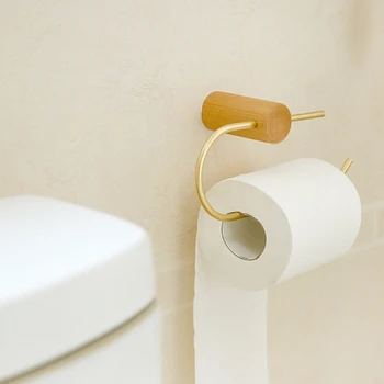  A criatividade de Parede-Toalheiro Único Post porta Papel Higiênico Rolo de Tecido Cabide para Cozinha Banho Home