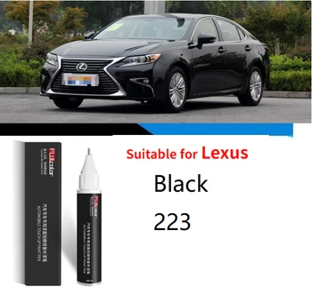Adequado para Lexus ES RX LF-NX GX LX NX Preto 217 Preto 223 removedor de rascunho zero toque de caneta de tinta Preta 217 223 pintura