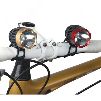 Bicicleta LED Farol Terceira Engrenagem de Ajuste do Brilho Alto Impermeável Luz de Moto Equitação Noite de Segurança de Ciclismo Luzes