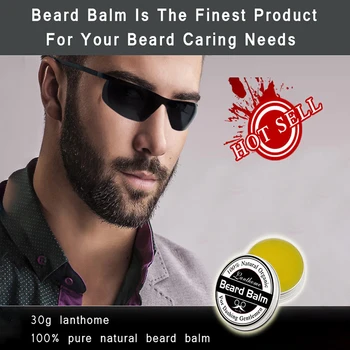 Cabelo Bigode De Reparação De Forma Natural Barba Condicionador Bálsamo Para A Barba Crescimento Orgânico E Bigode Cera Para A Barba Suave Estilo