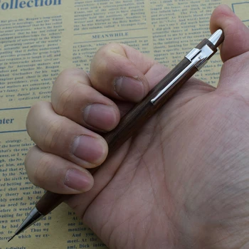 De Madeira feito à mão Automático Lápis de 0,5 mm Ponto Natureza em Madeira de Nogueira Escrita com Caneta de Materiais de Papelaria Escolar, material de Escritório
