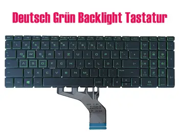 Deutsch Grün luz de fundo Tastatur para HP Jogo 15-dk1247ng/15-dk1250ng/15-dk1252ng/15-dk1265ng/15-dk1266ng/15-dk1268ng