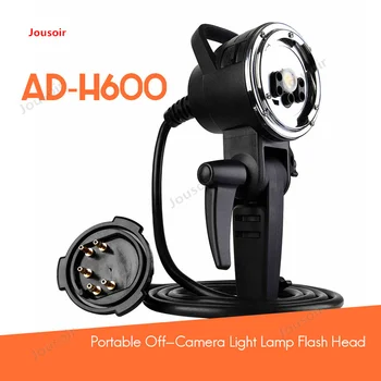 Godox AD-H600 600W Portátil Fora da Câmera Lâmpada de Luz de Cabeça do Flash para Godox AD600 AD600M para Godox / Bowens de Montagem