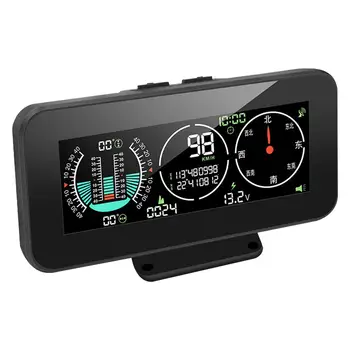 HUD hud (Heads up Display Alarme da velocidade Excessiva Durável Universal do monitor de Velocidade Inclinômetro para Vans, Ônibus Caminhões Carros Fora da Estrada os Carros
