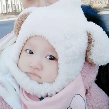 Inverno desenho Novo Bebê Chapéu de Malha de Fotografia de Recém-nascido Adereços 0-2Y Itens
