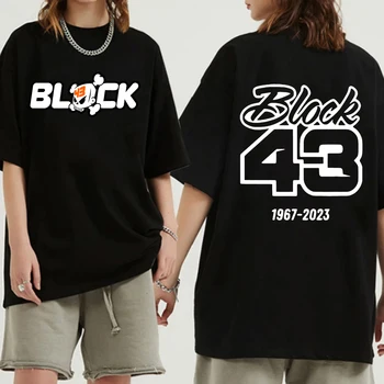 Ken Block 43 T-Shirt Dos Homens De Moda Harajuku Gráfico Carta De Impressão De Ken Block Camisetas Masculinas Estética Algodão Casual T-Shirts, Tops
