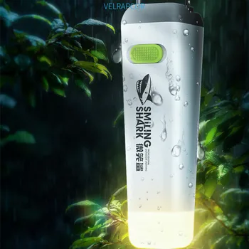 Mini Lanterna de LED Lanterna Portátil do Banco do Poder do Floodlight Impermeável de Campismo Luz Recarregável USB Tesouro de Luz Barraca de Pesca