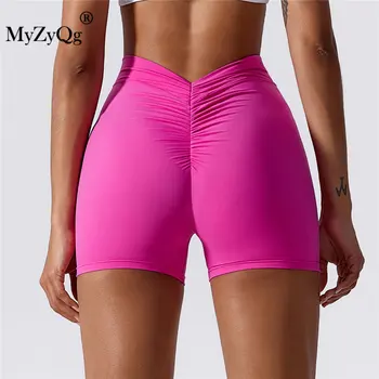 MyZyQg Mulheres Elástica Yoga Shorts Nádega Push-Up De Compressão Apertado De Fitness Legging Fora O Desgaste De Execução: Ginásio De Esportes Calças