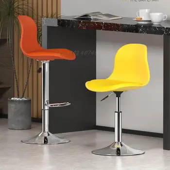 Nordic barra de cadeira de chá de leite de loja de recepção de alta fezes caixa registadora presidência rotativa moderna casa simples cadeira alta