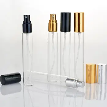 Nova Chegada Transparente 15ML Spray Frasco de Perfume Vazio Garrafa de Vidro de Perfume Reutilizável Frascos LX7415