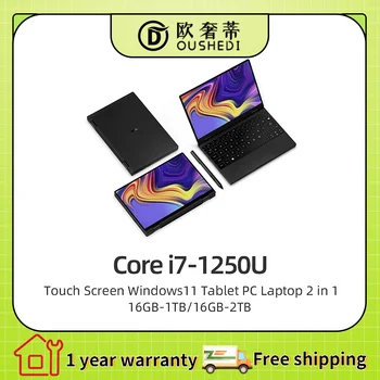 NOVO OneMix4S Core I7-1250U 16G+512 GB 1 TB 2 TB Bolso Computador Portátil Notebook 10.1