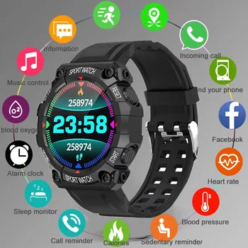 Novo Smart Relógios de Homens de Mulheres Bluetooth Smartwatch Toque Inteligente Pulseira de Fitness relógio de Pulso Conectado Relógios para IOS Android