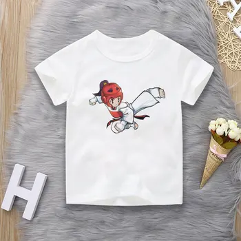 Novos Meninos Do Verão Tshirts Crianças De Manga Curta Roupas De Bebê Em Torno Do Pescoço Da Menina Dos Desenhos Animados T-Shirt Para Crianças Urso De Alimentos De Impressão Meninos T-Shirt