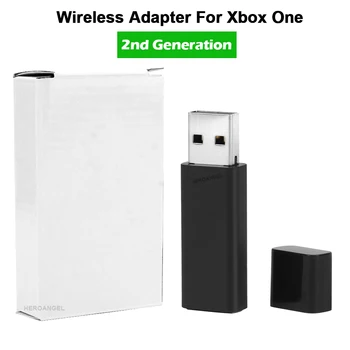 O Controlador sem fio do Adaptador Para Xbox Um Controlador Windows 10 PC Receptor USB Para Xbox Um Controlador sem Fio de 2ª Geração