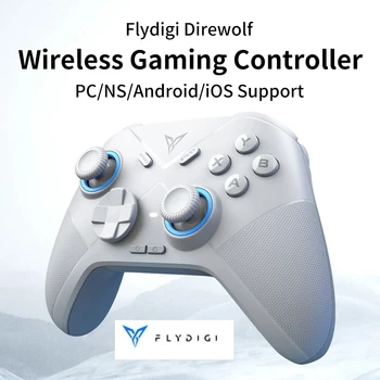 Original Flydigi lobo gigante Gamepad para PC NS Android-iOS Dupla de Botões Voltar compatíveis com Bluetooth, Controlador de Efeito Hall Joystick