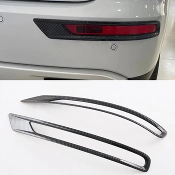 Para Mitsubishi outlander 2022 2023 2024 Chrome ABS Traseiro Foglight Tampa Guarnição Foglight Moldura de Protecção do Adesivo de Carro Estilo
