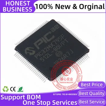 PIC32MX360F512L-80I/PT TQFP-100 Novo chip original 32 bits Microcontroladores MCU FLASH de 512 kb 32 KB de RAM 80MHz 10-B ADC PIC32MX3