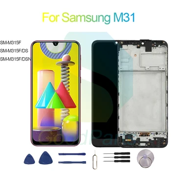 Samsung M31 Exibição da Tela de Substituição SM-M315F, SM-M315FDS, SM-M315FDSN M31 Tela LCD Display Touch Digitalizador Assembly