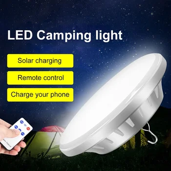 Super Brilhante LED Recarregável Lâmpada do Bulbo do USB Solar da Lanterna de Luz Pendurado Impermeável Tenda de Luz de Lâmpada ao ar livre para Camping, Caminhadas