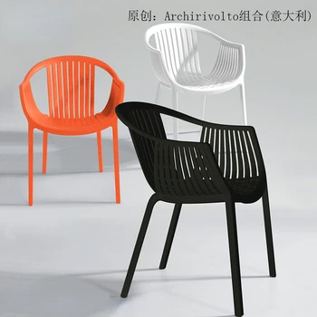 Tatami cadeira simples de plástico colorido poltrona/a engenharia moderna negociação de móveis de cadeiras