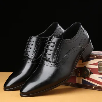 Terno de negócio Mocassins Homens de Oxford, Sapatos de Escritório para os Homens Formal Deslizar sobre Sapatos de Homens Sapatos de Couro, Vestido de Noiva Zapatos Hombre
