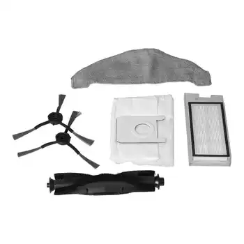 Varrendo Robô Acessório Principais Kit de Escova Lateral Saco de Pó Substituição do Filtro de Ajuste para EVA Plus Series