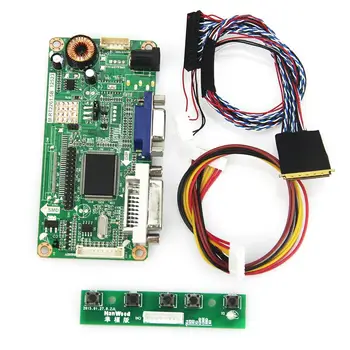 (VGA+DVI) Para HV056WX1-100 M. RT2261 LCD/LED Driver de Controlador de Placa de LVDS Monitor de Reutilização Laptop 1280x800