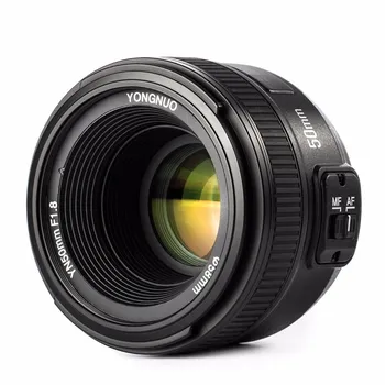 Yongnuo YN50mm F1.8 Lente AF Maior Abertura de Foco Automático Nikon DSLR Camera Nova D7200 D5300 D5200 D750 D500 D4s
